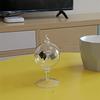 Luejnbogty Solar Crookes Radiometer Glass Windmill Handmade Toy for Home Decoration Gift Transparent view 2