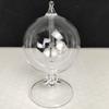 Luejnbogty Solar Crookes Radiometer Glass Windmill Handmade Toy for Home Decoration Gift Transparent view 4