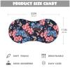 AMmao Blue Pink Flower Butterfly Burp Cloths 2 Pack Muslin Burping Cloth Cotton Burp Towel Soft Absorbent Baby Burp Cloths for Boys Girls Newborn 22 x 11 in view 2