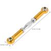 VICASKY Upgrade Your Rc Car 6pcs 71mm Aluminum Rod Linkage Turnbuckle Rods Easy Install for 1/10 Rc Car Steering view 2