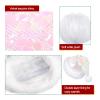 Funnysoft 4 Pcs Christmas Hat Adult Sequin Santa Hat with Plush Brim Thicken Velvet Xmas Hats for Women Men Holiday Party(Iridescent,Novelty) view 3