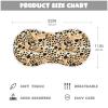 AMmao Brown Leopard Print Burp Cloths 4 Pack Muslin Burping Cloth Cotton Burp Towel Soft Absorbent Baby Burp Cloths for Boys Girls Newborn 22 x 11 in view 2
