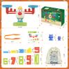 Bmag Balance Math Toys, 3 in 1 Counting Stacking and Balancing Math Learning Game for Kids, STEM Learning Activities Educational Toys with 30 Bears, 10 Numberblocks, 1 Tweezers, 11 Activity Cards view 4