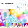 Cabilock 17pcs Birthday Cake Topper Set Cake Picks Decorative Toppers for Birthday Party Creative and Fun Accessories view 2