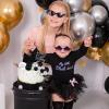 MEMOVAN 26pcs Man Birthday Cake Topper Black Boho Cake Topper Black Silver Balls Palm Leaves Cake Decorations for Man Boy Bohemian Black Silver Theme Wedding Baby Shower Birthday Party view 4