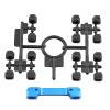 GoolRC Metal Adjustable Suspension Mount XH 22055 Replacement for Tamiya XV01 XV01T XV02 XV-02 Pro 1/10 Remote Control Car Upgrade Parts Accessories view 2