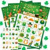 JGCWorker St. Patrick's Day Bingo Game - Fun Party Supplies for Kids Adults, 24 Players, Festive Irish Themed Craft Cards for School Classroom, Family Activities, and St. Patty's Party Favors view 1
