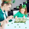 JGCWorker St. Patrick's Day Bingo Game - Fun Party Supplies for Kids Adults, 24 Players, Festive Irish Themed Craft Cards for School Classroom, Family Activities, and St. Patty's Party Favors view 4
