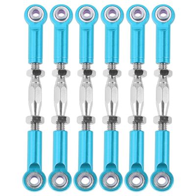 VICASKY Upgrade Your Car 6pcs 71mm Steel Turnbuckle Rods for Precision Steering