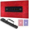 GUTSHOT Foldable Casino Quality Poker Mat | Water Resistant Poker Table Cloth, Soft Multi-Spandex | Red 47x27| Waterproof, Durable, Noise-Free Gameplay | Stylish Poker Table Top for Anywhere Gaming view 1