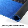 GUTSHOT Foldable Casino Quality Poker Mat | Water Resistant Poker Table Cloth, Soft Multi-Spandex | Blue 94x47 | Waterproof, Durable, Noise-Free Gameplay | Stylish Poker Table Top for Anywhere Gaming view 2