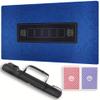 GUTSHOT Foldable Casino Quality Poker Mat | Water Resistant Poker Table Cloth, Soft Multi-Spandex | Blue 47x27| Waterproof, Durable, Noise-Free Gameplay | Stylish Poker Table Top for Anywhere Gaming view 1