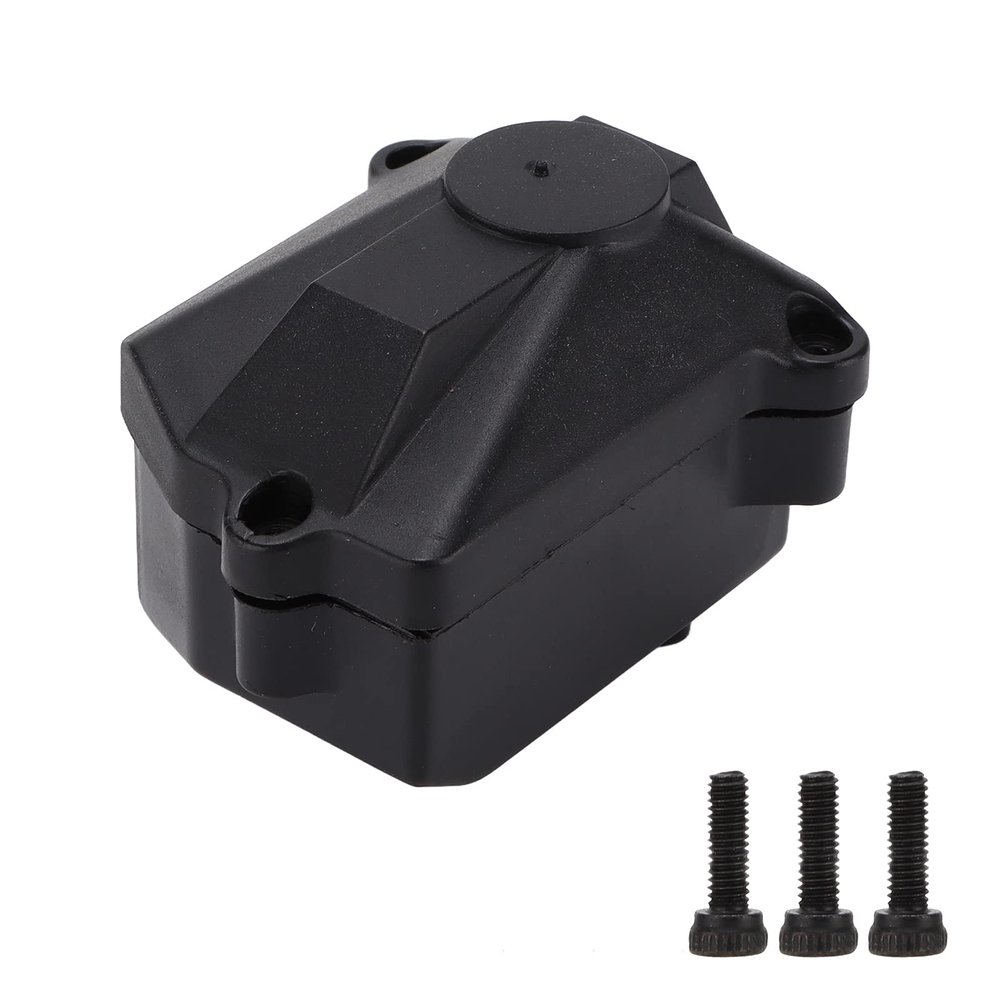 Pilipane RC Receiver Box, Sealed Watertight Plastic Receiving Box Receiver Box Accessory and for Axial Receiving Box Plastic Sturdy Long-Lasting Exquisite Dsutproof AXI03007 Receiver Box