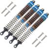 TOOMOD 1/10 120mm RC Oil filled Shock Absorbers kit for Tamiya TRX4 Axial SCX10 D90 Crawler Car Buggy Car Upgrades Replace Parts (Blue) view 1