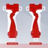 Bey Gyro Blades Sparking Launcher and Grip, Bay Battling Burst String Launcher Left and Right Rotation LR Spin Top Compatible with All Bey Burst Series (B-11+String Ripper Launcher LR - Red) view 4