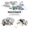 70pcs Cartoon Flower Shape Paper Clips Funny Cute Stationery Home Office School 44mm view 4