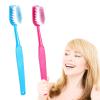 Ceonam 2 Pack 15.75x1.57 Inches Giant Toothbrush Props, Oversized Gag Novelty Bath Brushes, Huge Comedy Item for Costume Accessory, Photo Shoots, Party Favors, Pet Grooming, Red and Blue view 1