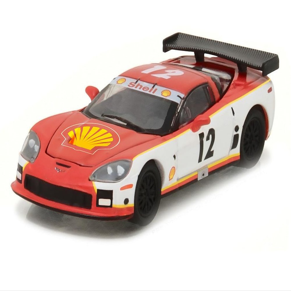2009 Chevy Corvette C6R Shell Oil Hobby Exclusive 1/64 Diecast Model Car by Greenlight 29907