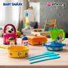 Lollipop Baby Shark Cooking Adventure Set: Play Kitchen with Pots, Pans, Utensils, Measuring Cup, Tea Kettle, Salt, and Pepper Shaker - Great Kids Kitchen Playset view 3