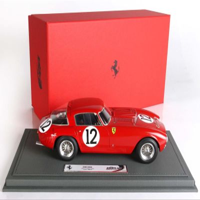 340 MM #12 Alberto Ascari - Luigi Villoresi 24 Hours of Le Mans (1953) with Display CASE Limited Edition to 250 Pieces Worldwide 1/18 Model Car by BBR BBR1852B