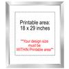 23x31 Pre-Burned Screen Custom Pre Burned Silkscreen burned screens Screen Print Supplies DIY Silkscreen kit view 2