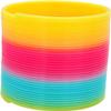 The Dreidel Company Plastic Multicolor Coil Spring, Goody Bag Fillers, Party Favor for Kids, 3" Inches (80mm) (120-Pack) view 3