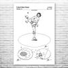 Hacky Sack Patent Print Poster (20x30) Hippie Gifts, Hackysack Art, Dad Gifts, Game Room Art, Hacky Sack Gifts, Gameroom Decor, Wall Art view 1