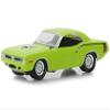 1970 Plymouth HEMI 'Cuda Lime Green Stamps (2013) "America on The Move: Muscle Cars Hobby Exclusive 1/64 Diecast Model Car by Greenlight 30069 view 1