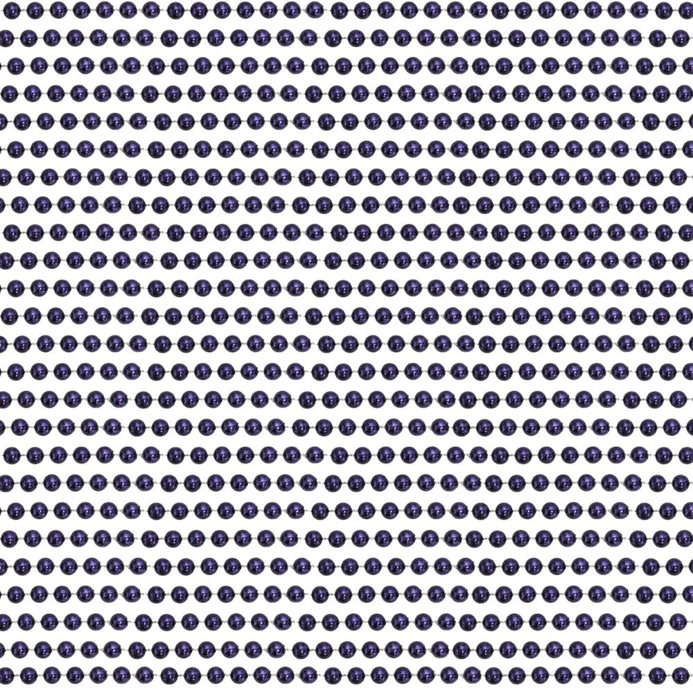 33" Round Metallic Midnight Purple Mardi Gras Beads - 6 Dozen (72 Necklaces), Mardi Gras Beads, Beads, Bead Necklaces Bulk, Beaded Necklaces Bulk, Beads