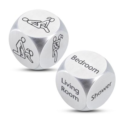 2 PCS Sex Dice Positions Sex Game Dice, Valentines Day Gifts for Adults Men Husband, Funny Naughty Gifts for Husband Wife, Valentines Dices Gift for Adults Male, Stocking Stuffers for Adult Women Men