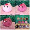 Adorable Handmade Crochet mini Chicken Plush Stuffed Animal Toy (Pink) view 2