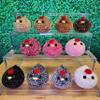 Adorable Handmade Crochet mini Chicken Plush Stuffed Animal Toy (Pink) view 4