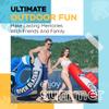 2026 New & Upgraded Sunlite Sports Heavy Duty River Tube Inflatable, Premium Water Float to Lounge Above Lake and River, Outdoor Water Raft Sport Fun, Recreational Use view 2