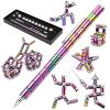Fidget Pen, Magnetic Fidget Cool Gadgets Pen, Decompression Magnet Pen Fidget Toy, Relieve Pressure Novel Toy Fidget Gift for Kids, Boys, Girls, Teens or Friends for Birthday Christmas (Mixcolor) view 1