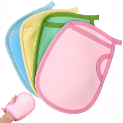 POPETPOP Exfoliating Bath Gloves Washable Bath Scrubber Gloves for Dead Skin Removal
