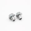 2PCS 12T Metal Bevel Gear Replacement RC Parts for WLtoys 124008 124010 1/12 4WD RC Car view 4