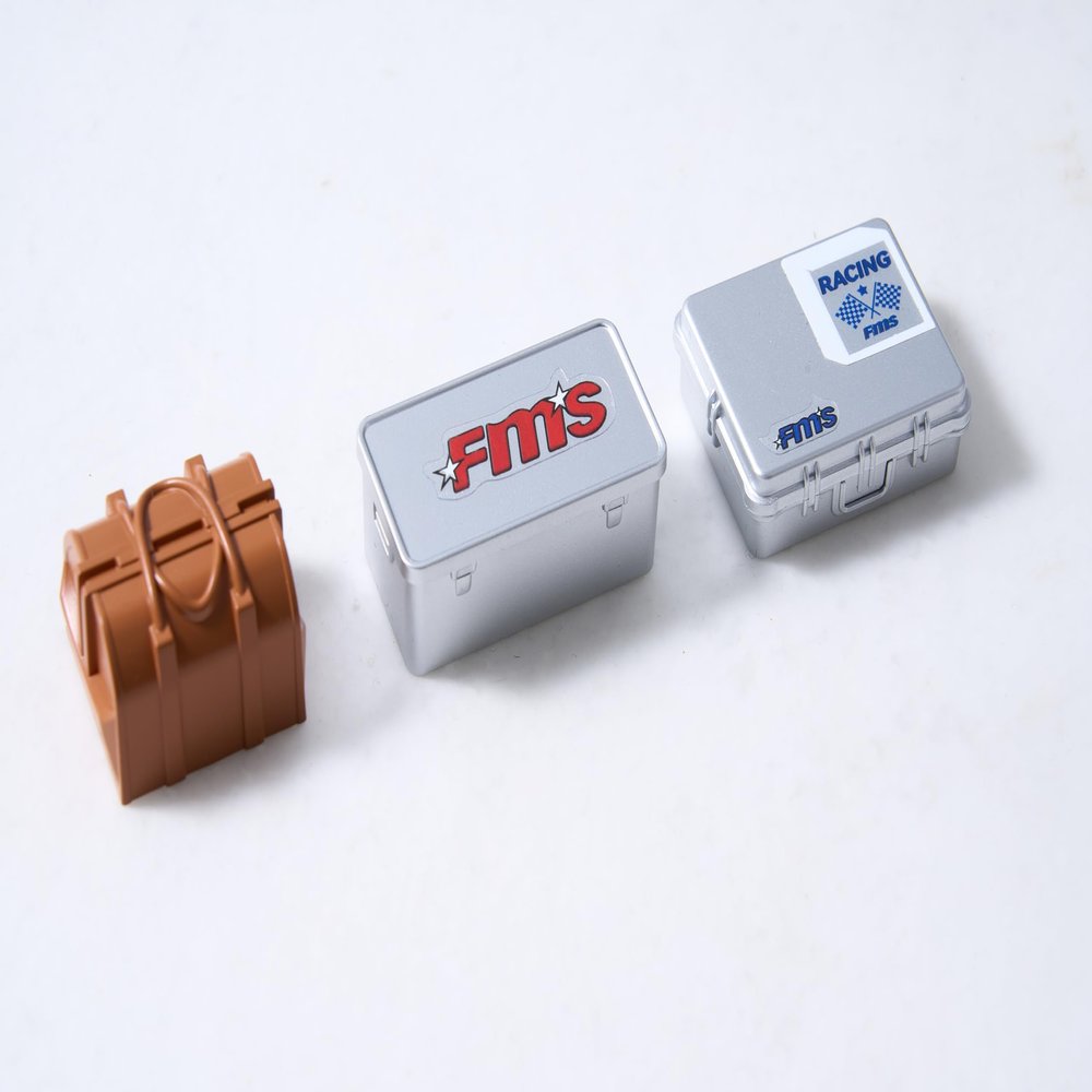 FMS FCX24 FCX18 Simulation Mini Luggage Carrier Set Decoration Fake Props Accessory for RC Crawler Car