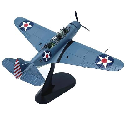 DAGIJIRD Simulation 1:72 Alloy Aircraft Model American TBD Torpedo Bomber Airplane Model Home Office Decoration Gifts