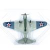 DAGIJIRD Simulation 1:72 Alloy Aircraft Model American TBD Torpedo Bomber Airplane Model Home Office Decoration Gifts view 2