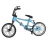 FMS Simulation Mini Mountain Alloy Finger Bike Blue Decoration Fake Props Accessory for FCX18 RC Crawler Car view 1