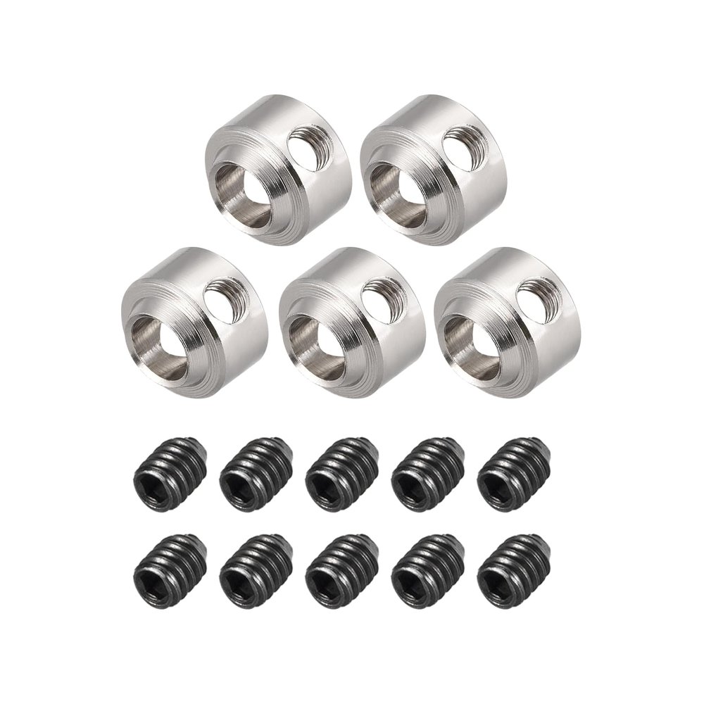 DMiotech 5 Pack 4.1mm Wheel Landing Gear Wheel Stopper for Model Airplane Parts Replacement Upgrade