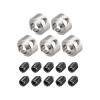 DMiotech 5 Pack 4.1mm Wheel Landing Gear Wheel Stopper for Model Airplane Parts Replacement Upgrade view 1
