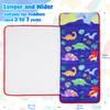 TANOSHII Kids Nap Mat Set 53x21  Includes Pillow and Fleece Blanket  Daycare and Preschool Must Haves for Toddlers  Dinosaur Pattern view 3