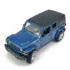 4 Door Wrangler Sahara Hard Top SUV Model Car Diecast Toy Cars 1/32 Scale Metal Vehicle Children's Die-cast Vehicles, Doors Open, Light Sound, Toys for Boys Gifts Kids Adults Men Collection, Blue view 3