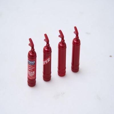 FMS Simulation Mini Fire Extinguisher (4Pcs) Decoration Fake Props Accessory for FCX18 RC Crawler Car