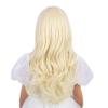 Ufindcos Light Blonde Wigs for Kids Girls Long Wavy Curly Blonde Child Wig Blond Wig with Bangs view 4