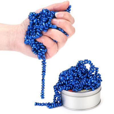 550pcs Blue Magnet Balls Desk Toys for Adults, Ferrite Crags Magnetic Putty Desk Fidget Toys for Office