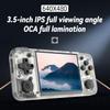 Anbernic RG35XX H Retro Handheld Game Console, 3.5" IPS OCA Screen, Linux System, 64GB Preloaded Classic Games, WiFi Bluetooth, HDMI Output, Ideal for Travel Commute Home Outdoor White view 2