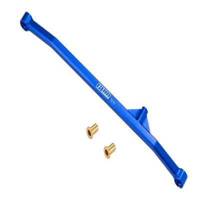 Aluminum 7075 Steering Tie Rod for Losi 1/18 Mini LMT 4X4 Brushed Monster Truck RTR-LOS01026 Upgrade Parts - Blue