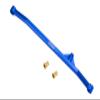 Aluminum 7075 Steering Tie Rod for Losi 1/18 Mini LMT 4X4 Brushed Monster Truck RTR-LOS01026 Upgrade Parts - Blue view 1